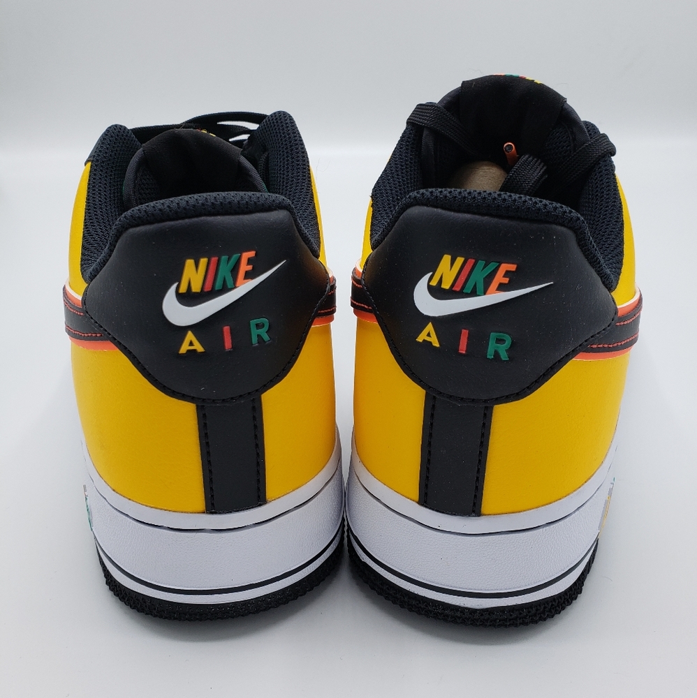 Nike Air Force 1 '07 LV8 Black Lucid Green - Picture 4 of 6